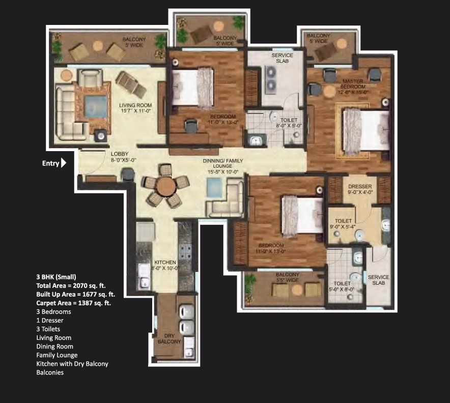 Prateek Edifice, Sector – 107, Noida