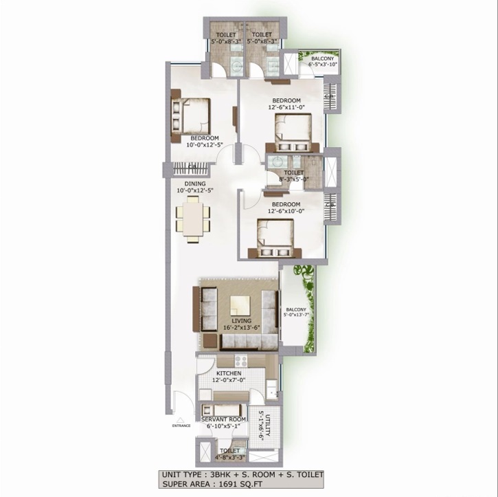 3C Lotus Boulevard, Sector-100