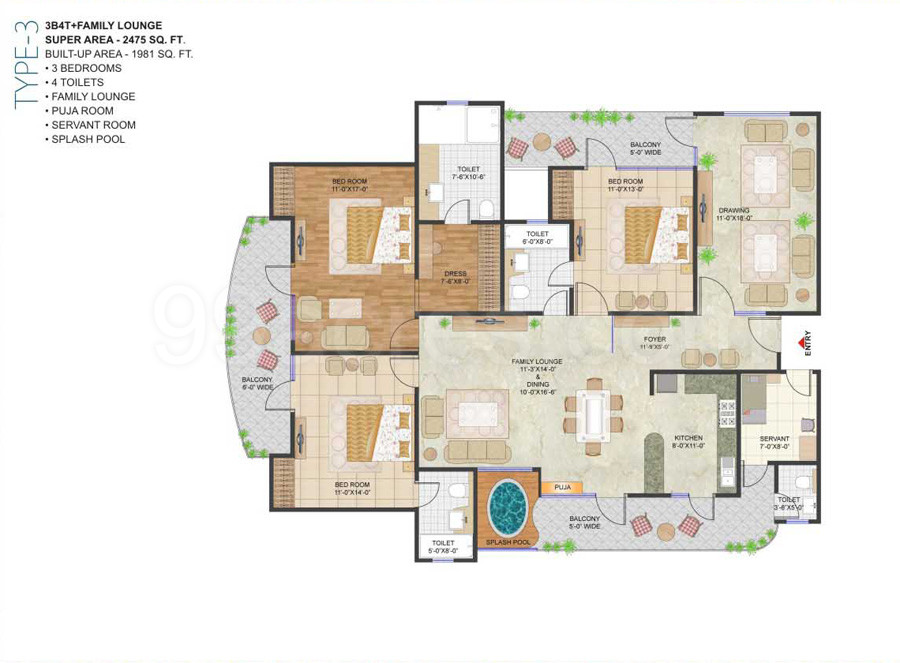 Prateek Stylome, Sector-45, Noida