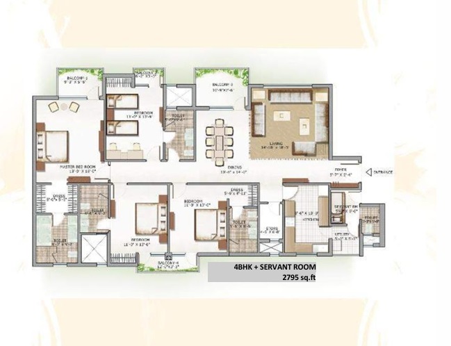 3C Lotus Panache, Sector-110