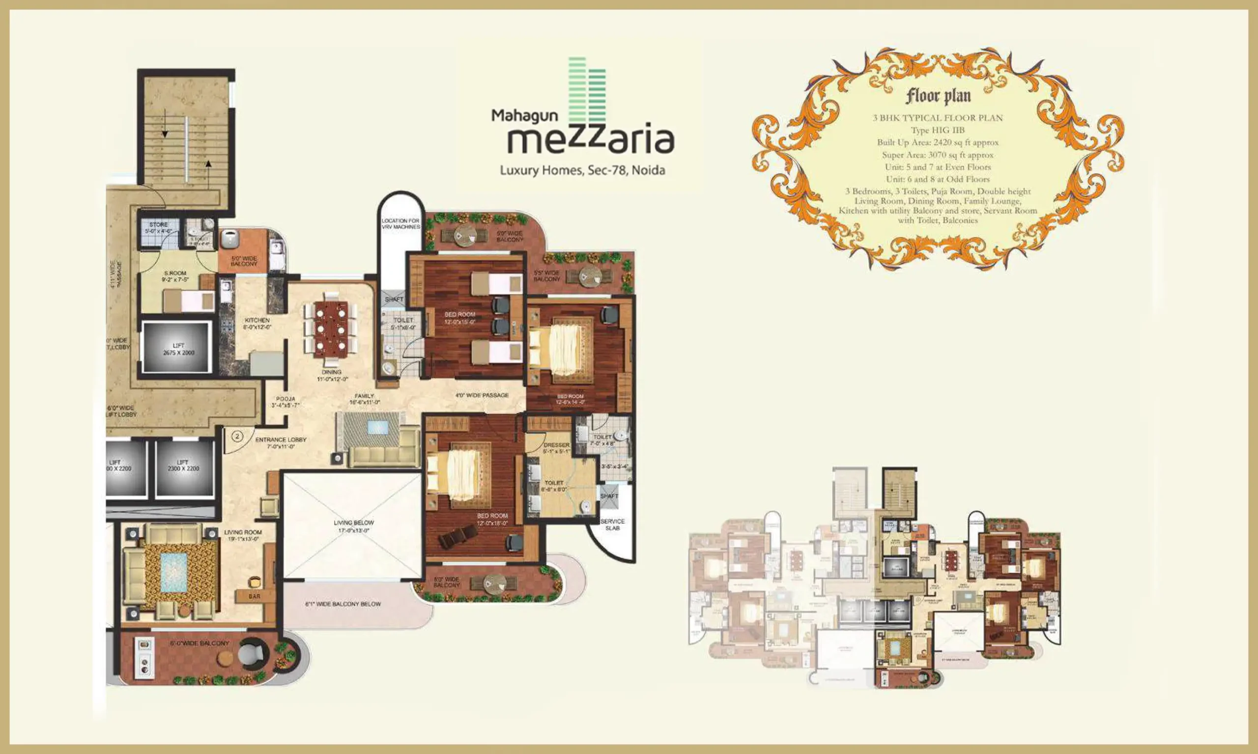 Mahagun Mazzaria, Sector-78