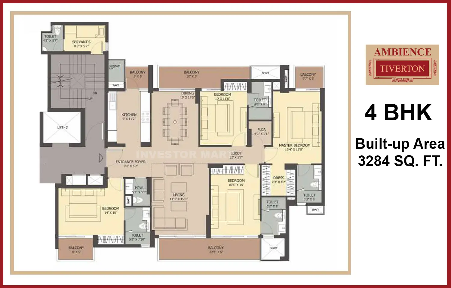 Ambience Tiverton, Sector-50