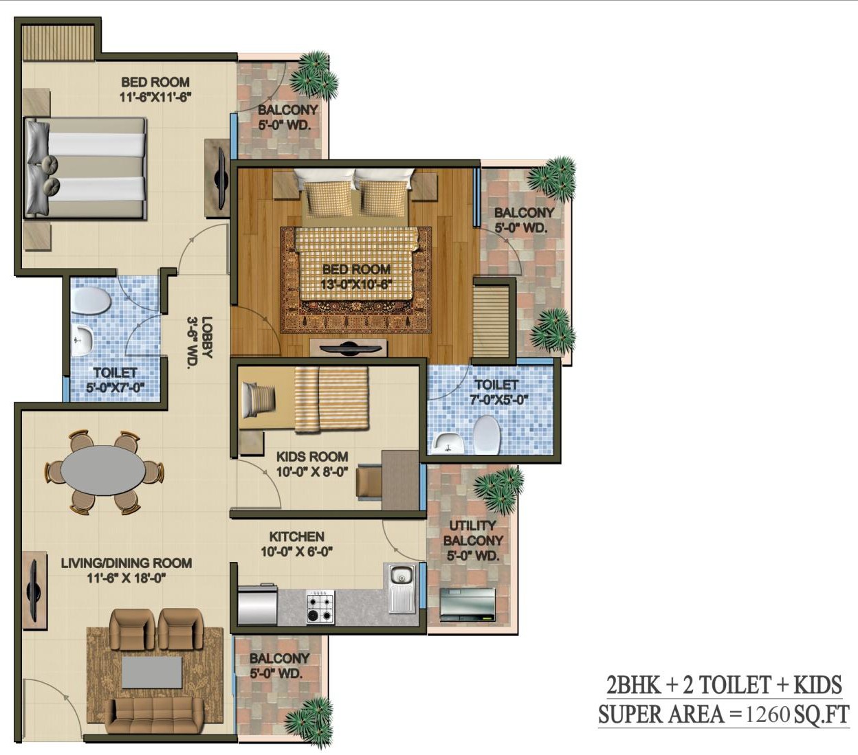 Supertech Romano, Sector 118 Noida