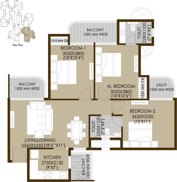 CRC Maesta, Sector 1 Greater Noida West