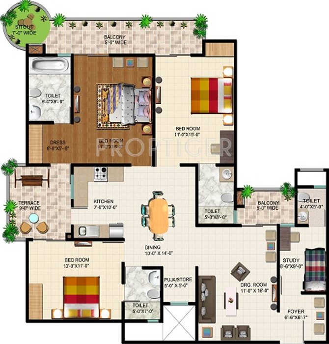 Ajnara Grand Heritage, Sector 74 Noida