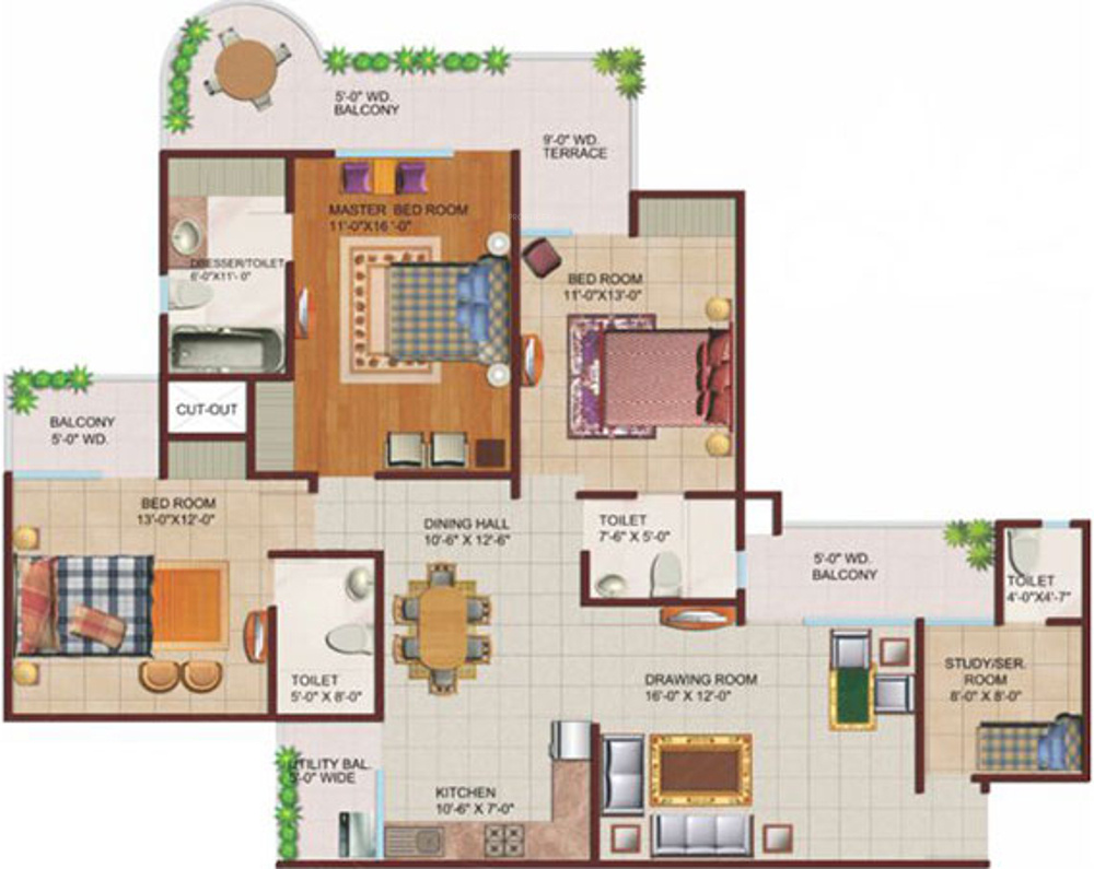Ajnara Grand Heritage, Sector 74 Noida