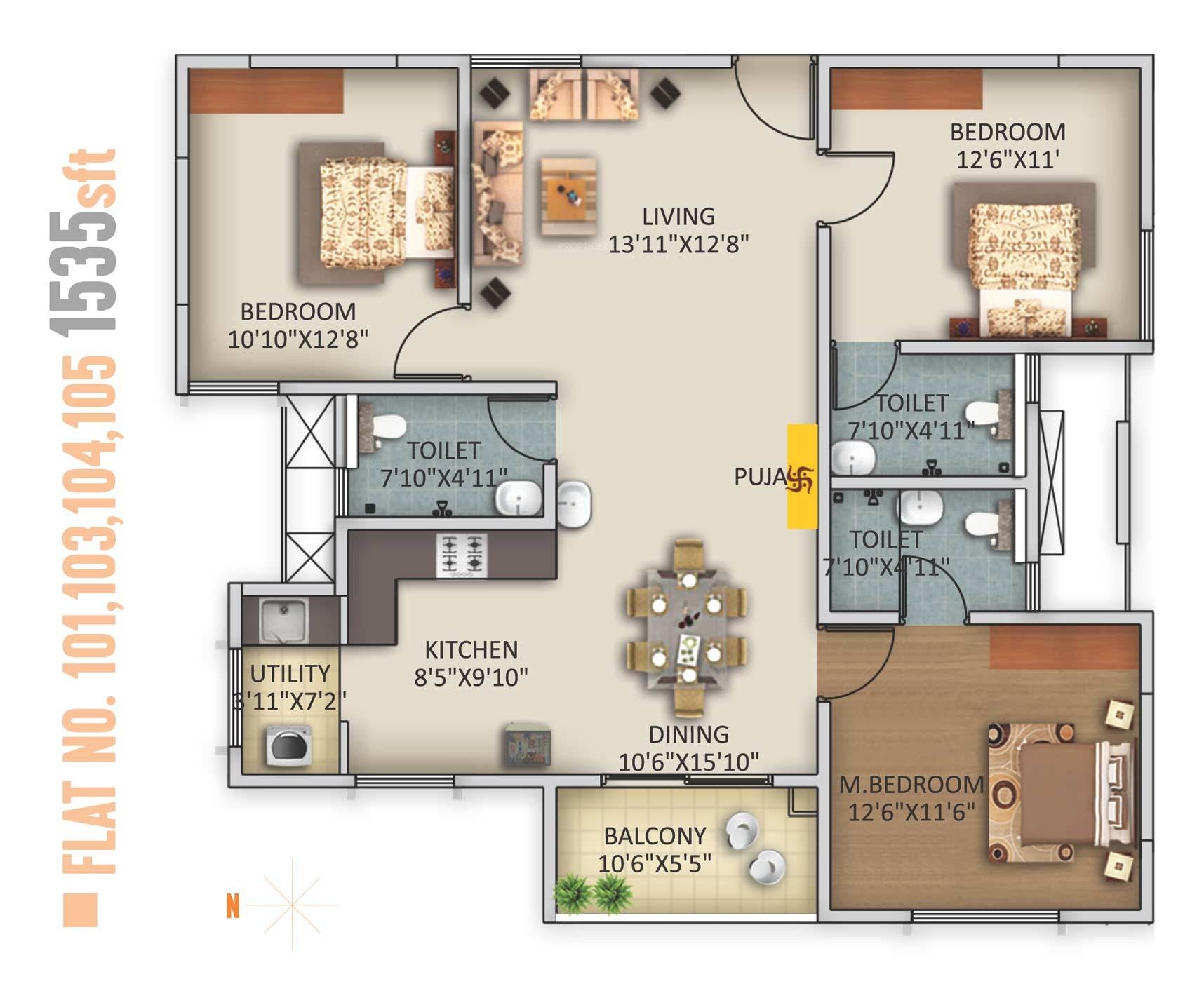 Ambience Tiverton, Sector 50 Noida