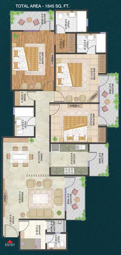 Prateek Stylome, Sector 45 Noida