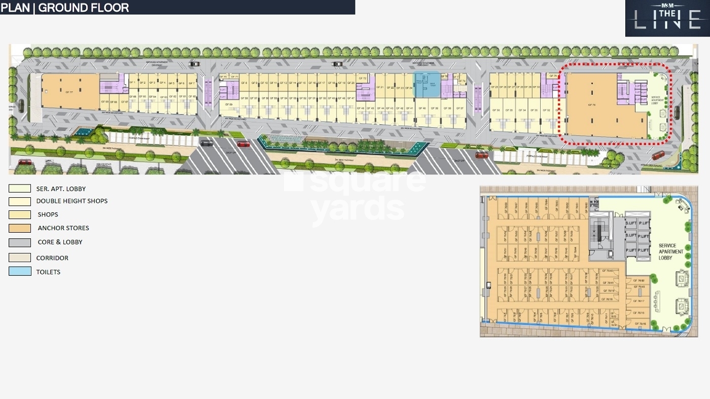 M3M The Line, Sector 72 Noida (Commercial)
