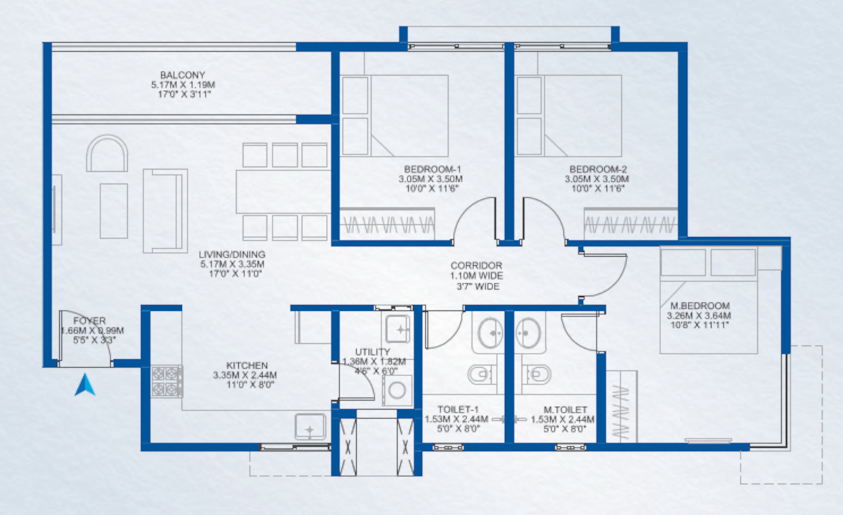 Godrej Palm Retreat, Sector 150 Noida