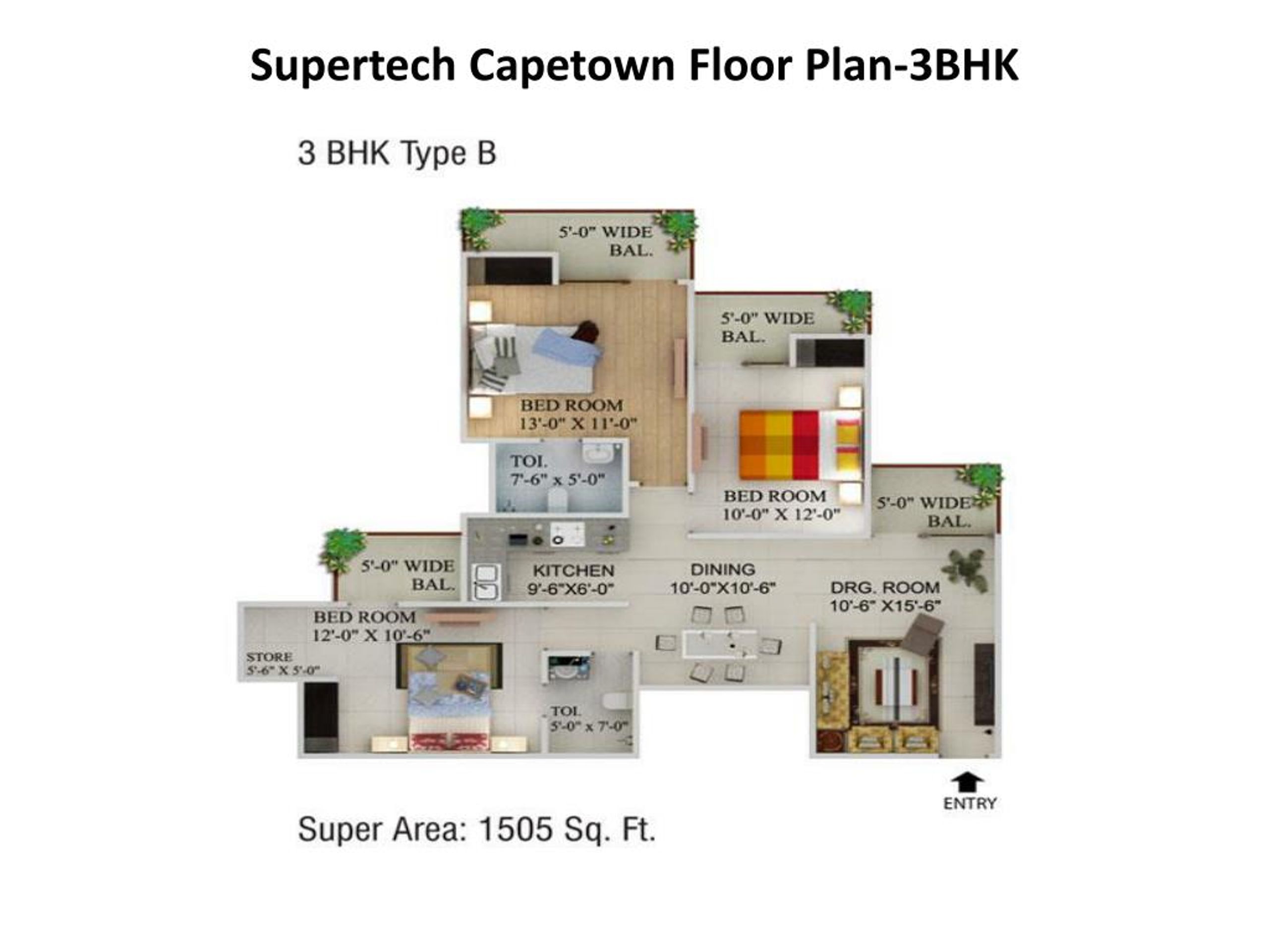 Supertech Cape Town, Sector 74 Noida